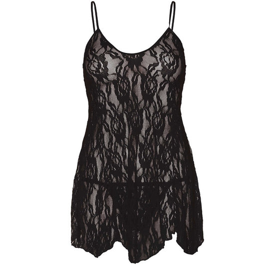 Leg Avenue Rose Lace Flair Chemise Plus Size